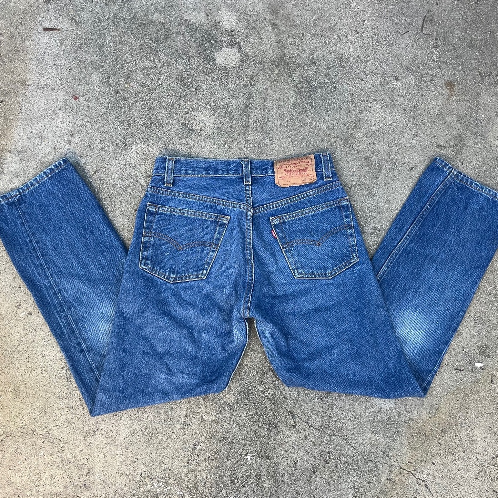 1970s Levi's 501 jeans 28x27 501xx 501s low mid rise Levis baggy 24 25 26 27 28